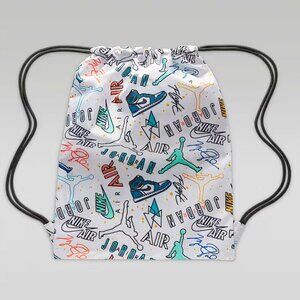Jordan Jumpman Unisex Gym Sack 8.25L White Multi/Print 1SIZE